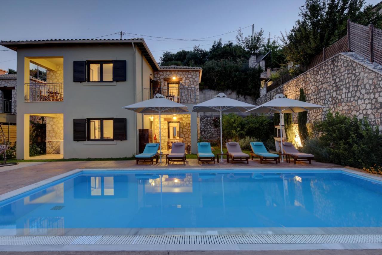 Villas On The Clouds Apolpaina Bagian luar foto