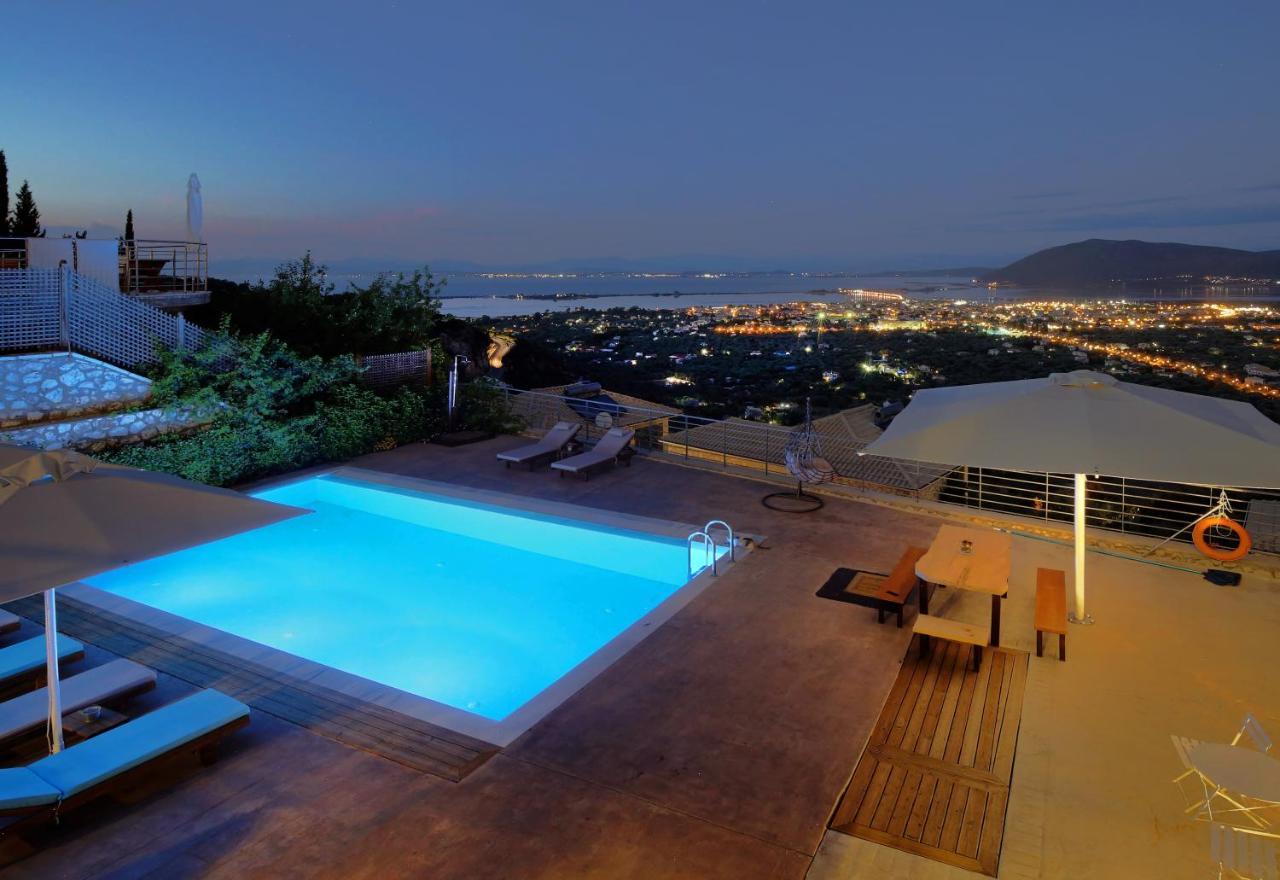 Villas On The Clouds Apolpaina Bagian luar foto